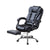 Ergonomic gaming office chair black PU leather front view