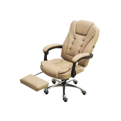 Office chair ergonomic fabric high backrest angle view