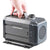 Pond Pump HQB-4500 side view showing compact stainless steel body
