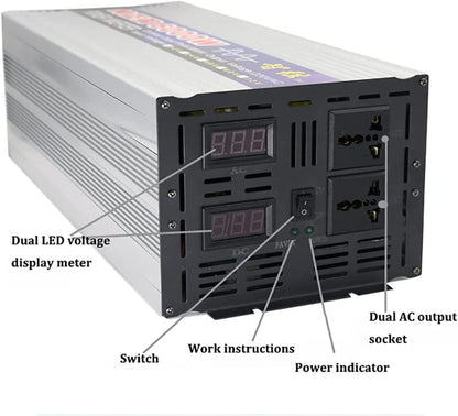6000W 12/230V Pure Sine wave Inverter