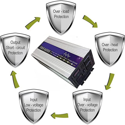 6000W 12/230V Pure Sine wave Inverter
