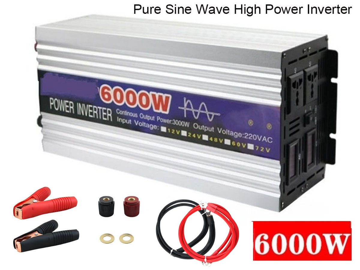 6000W 12/230V Pure Sine wave Inverter