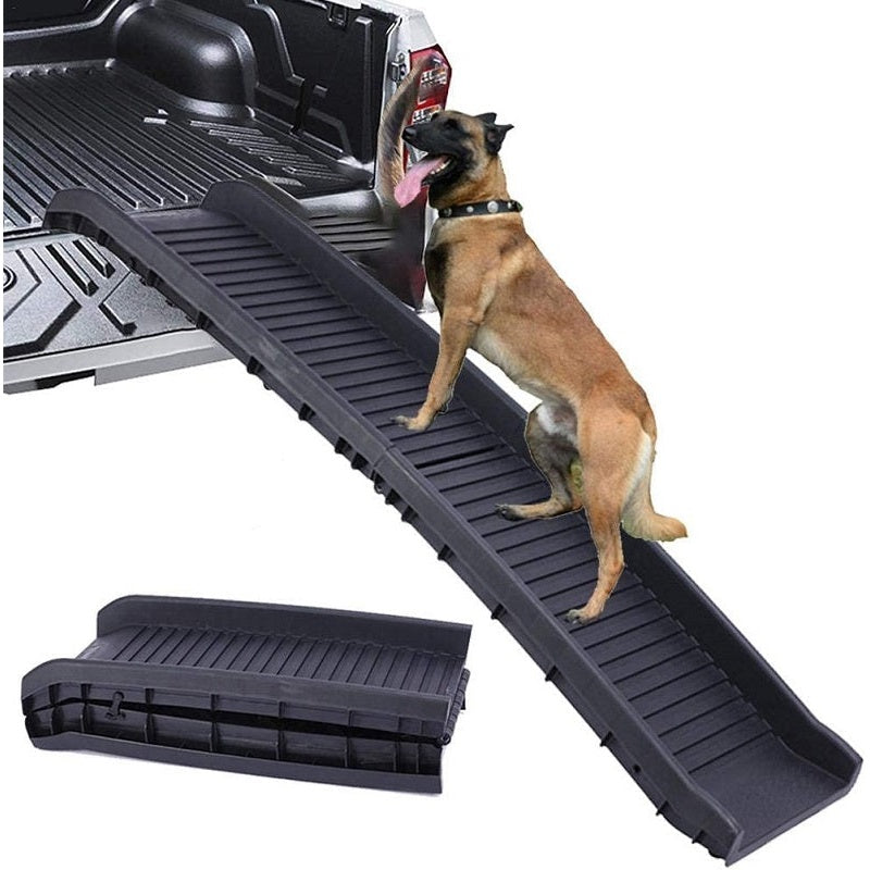 Dog ramp portable folding pet ramp in lightweight aluminium frame