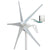 Wind turbine 400W 24V generator side view showing aluminium alloy body