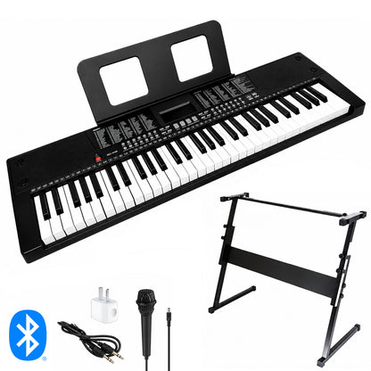 Electronic Keyboard Piano and Piano Stand