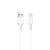 HOCO Flash Micro Charging Cable White 1 Meter