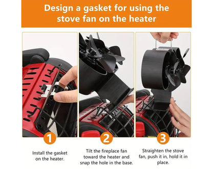 Stove Fan Fireplace Fan
