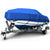 Boat cover 600D blue showing full length for 17-19ft boats
