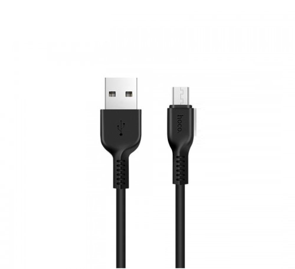 HOCO Flash Micro Charging Cable Black 3 Meter