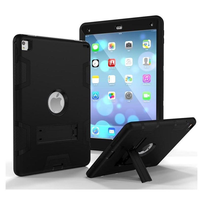 iPad Pro 105 protective case in black and grey rubber