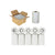 Eftpos roll 57x38mm showing white thermal paper surface