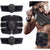 Abdominal machine EMS muscle trainer front view in black