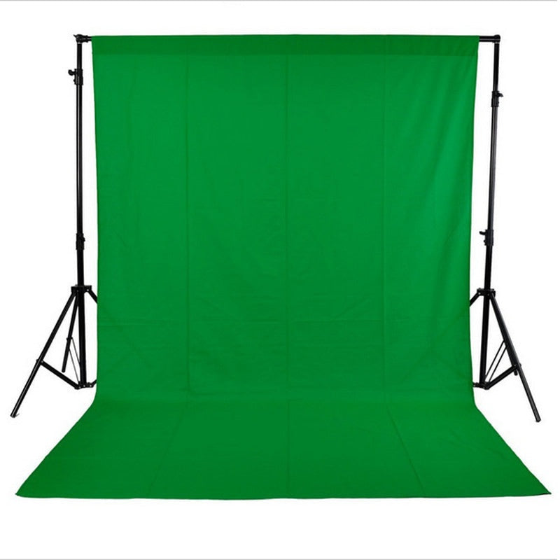 Green screen backdrop 3m x 2m full view in studio