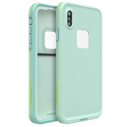 LifeProof Fre case for iPhone Xs Max in black showing front view