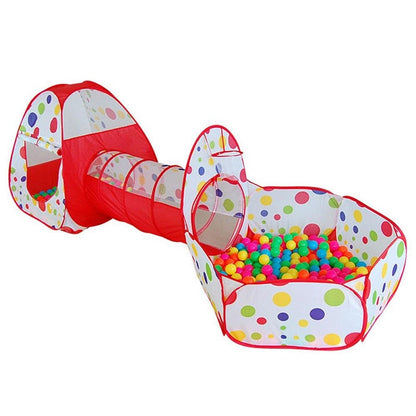 Kids Play Tent Tunnel Set