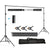 Background Backdrop Stand Adjustable Photo Studio Backdrop Stand