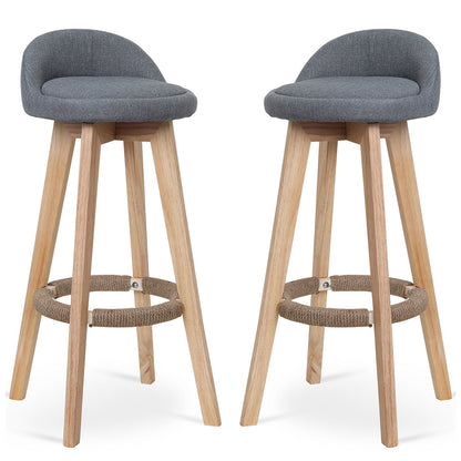 Bar Stools Chair High Feet European Modern Bar Stools Chairs Gray color