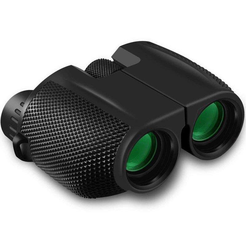 Binoculars 12x25 showing front view with rubber grip