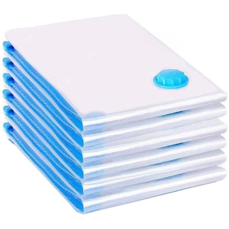 Vacuum storage bags 80x60cm flat packed for space saving