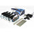 Car central locking system kit showing remote control in black
