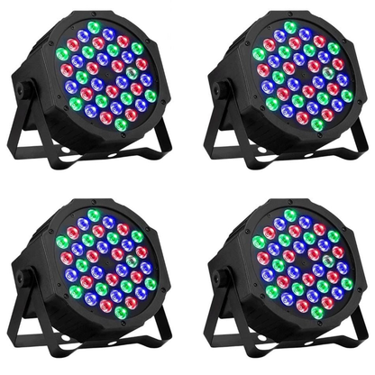 LED Stage Par Light front view showing black casing