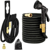 Expandable Flexible Garden Hose Spray Nozzle 100ft