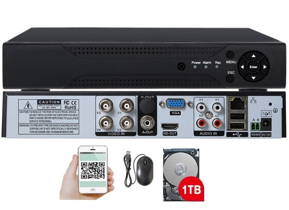 DVR recorder CCTV 4 Channel
