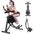 Abs roller abdominal trainer showing steel frame and foam handgrips