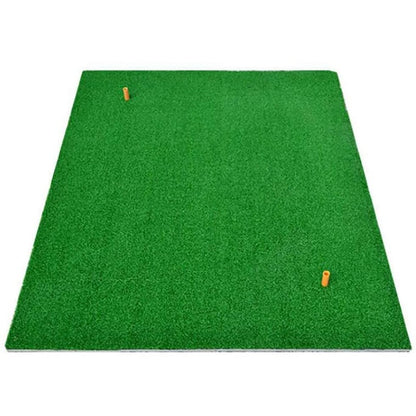 Golf practice mat green 50x80cm top view