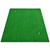 Golf practice mat green 50x80cm top view