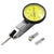 Dial test indicator showing yellow face and metal housing