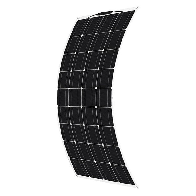150W 18V solar panel flexible monocrystalline flat on grass