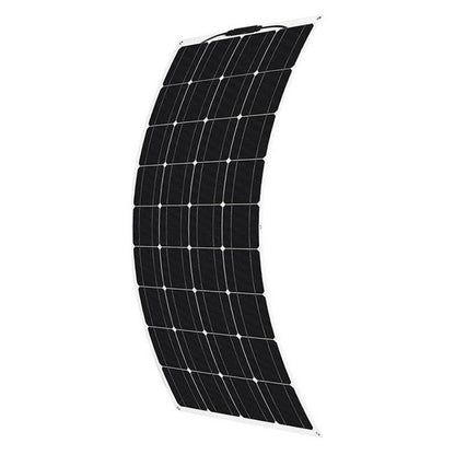 150W 18V solar panel flexible monocrystalline flat on grass