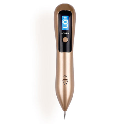 Plasma pen showing LCD screen with intensity levels