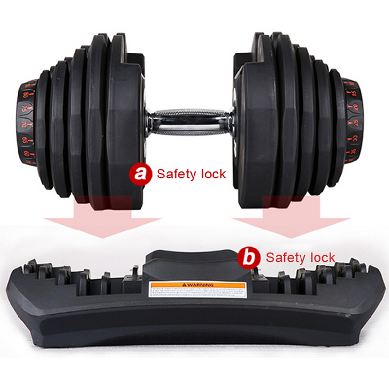 Adjustable dumbbells 80Kg