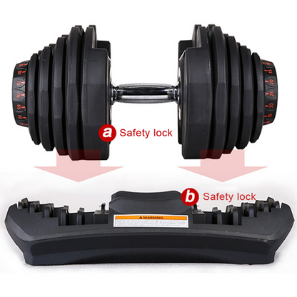 Dumbbells 40kg Adjustable Dumbbell Set