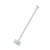 Wind turbine pole 15m galvanised steel close up