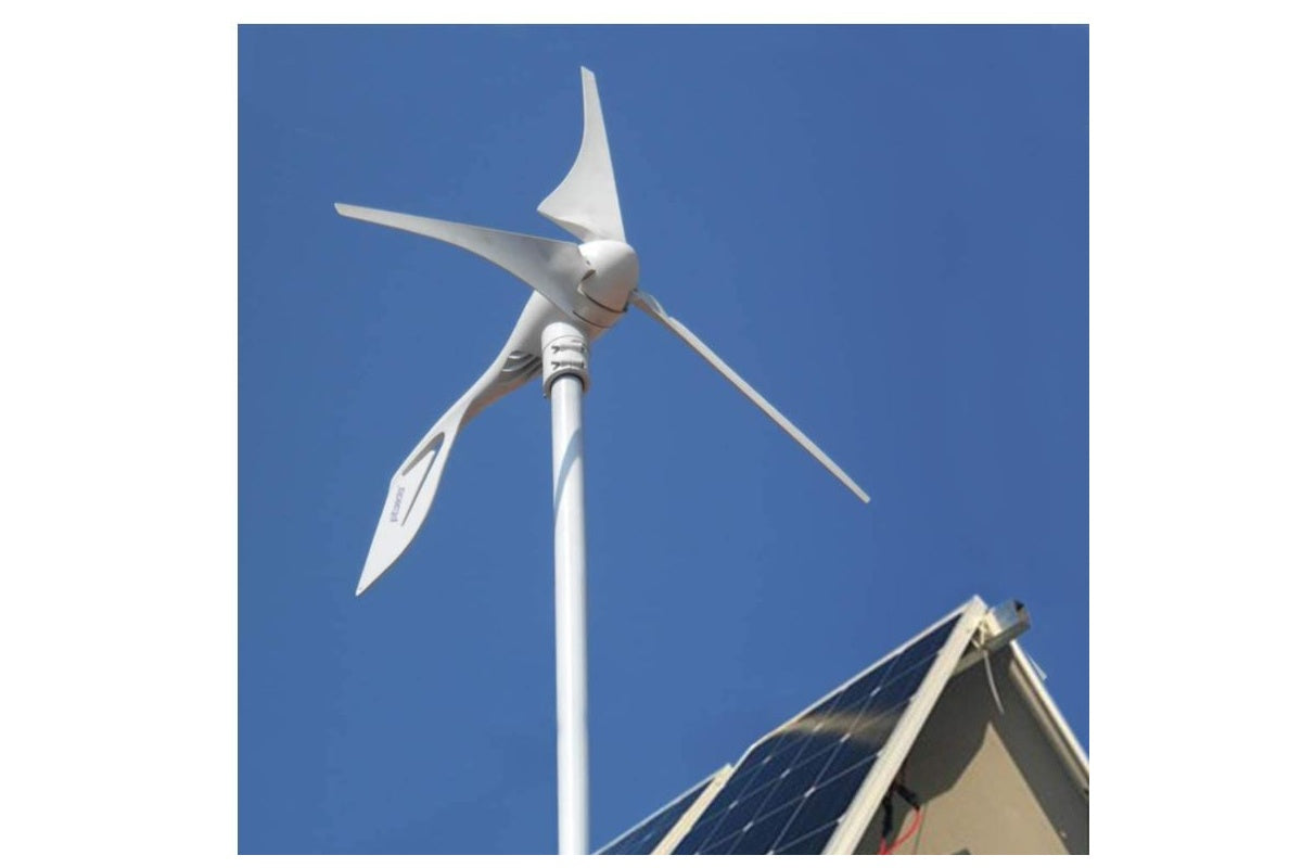 Wind turbine pole 15m with mounting bracket detail