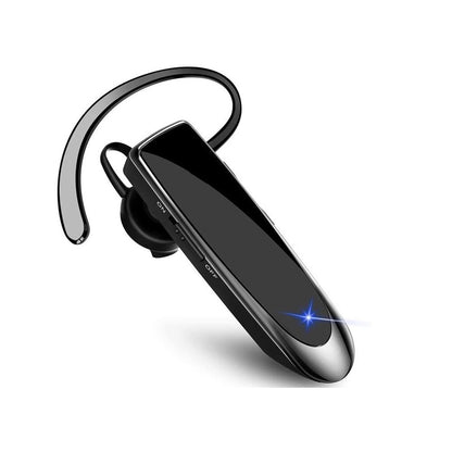 Bluetooth 5.0 Wireless Handsfree Noise Reduction Headset Black