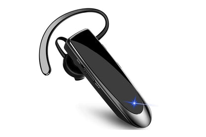 Bluetooth 5.0 Wireless Handsfree Noise Reduction Headset Black