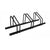 Bike stand bike rack showing steel frame and powder coating