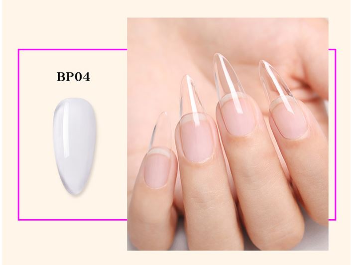 Gel nail polish extension gel 30ml clear curing under UV lamp