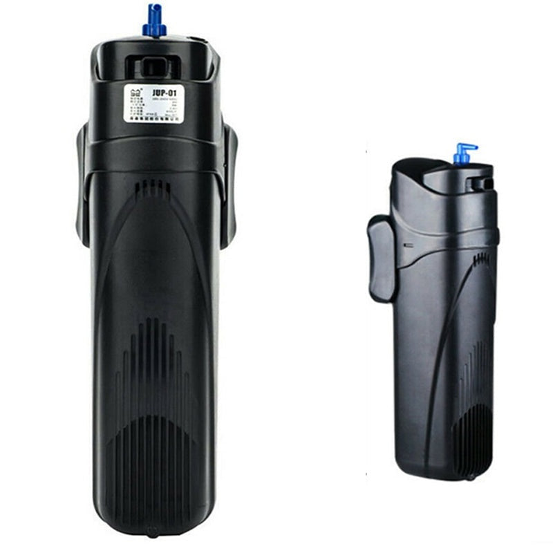 Internal UV filter pump showing compact design