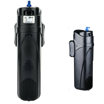 Internal UV filter pump showing compact design