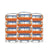 Close up of replacement razor blades showing stainless steel edges