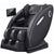 Massage chair full body zero gravity shiatsu in black colour side view