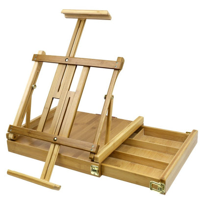 Adjustable Wood Table Sketch box Easel