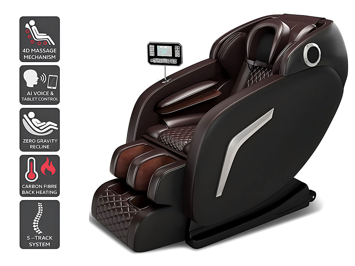 Premium Full Body Massage Chair - Zero Gravity Luxury