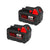 Replacement Milwaukee M18 18V 60Ah battery showing front view