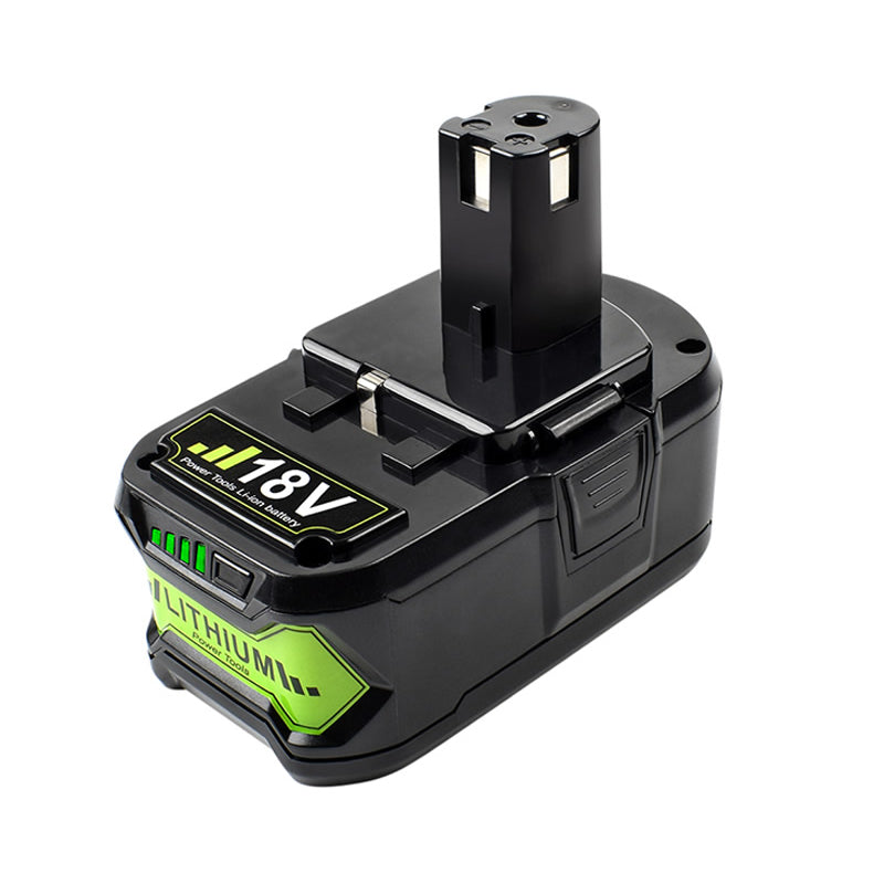 Ryobi 18V 3Ah replacement battery front view showing label